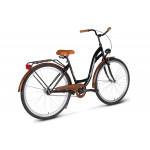 Bicykel Vellberg Eco 28" 1 prevodový Čierno-hnedý